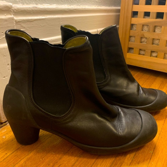 Camper black leather Chelsea Boot - Picture 2 of 6